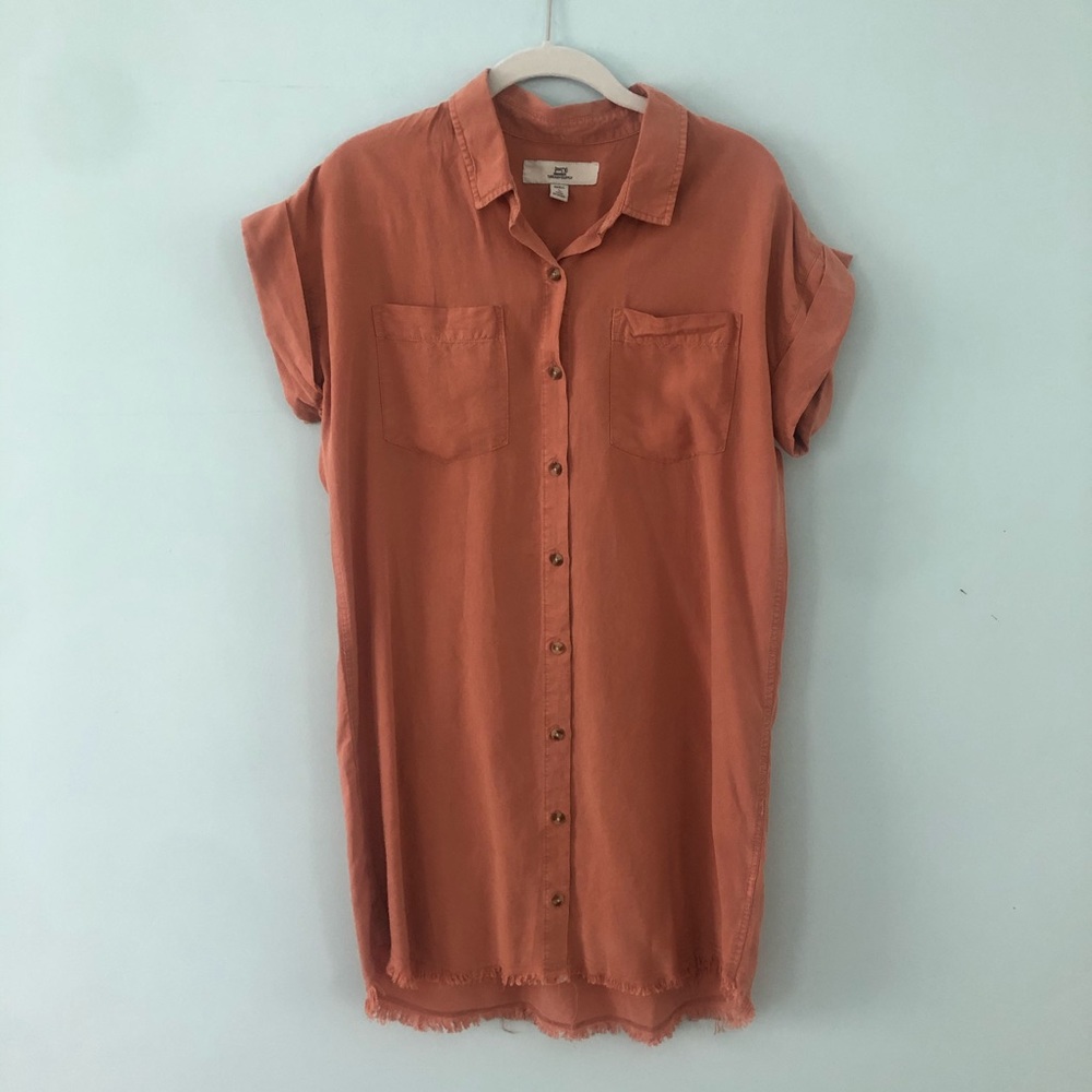 Thread & Supply Button Dress